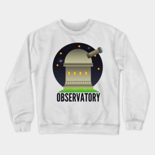 Arecibo Observatory logo Crewneck Sweatshirt